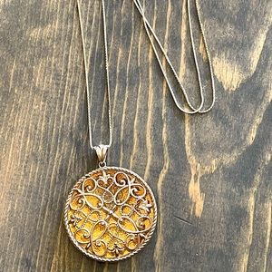 14k Gold Plated 30” Pendant